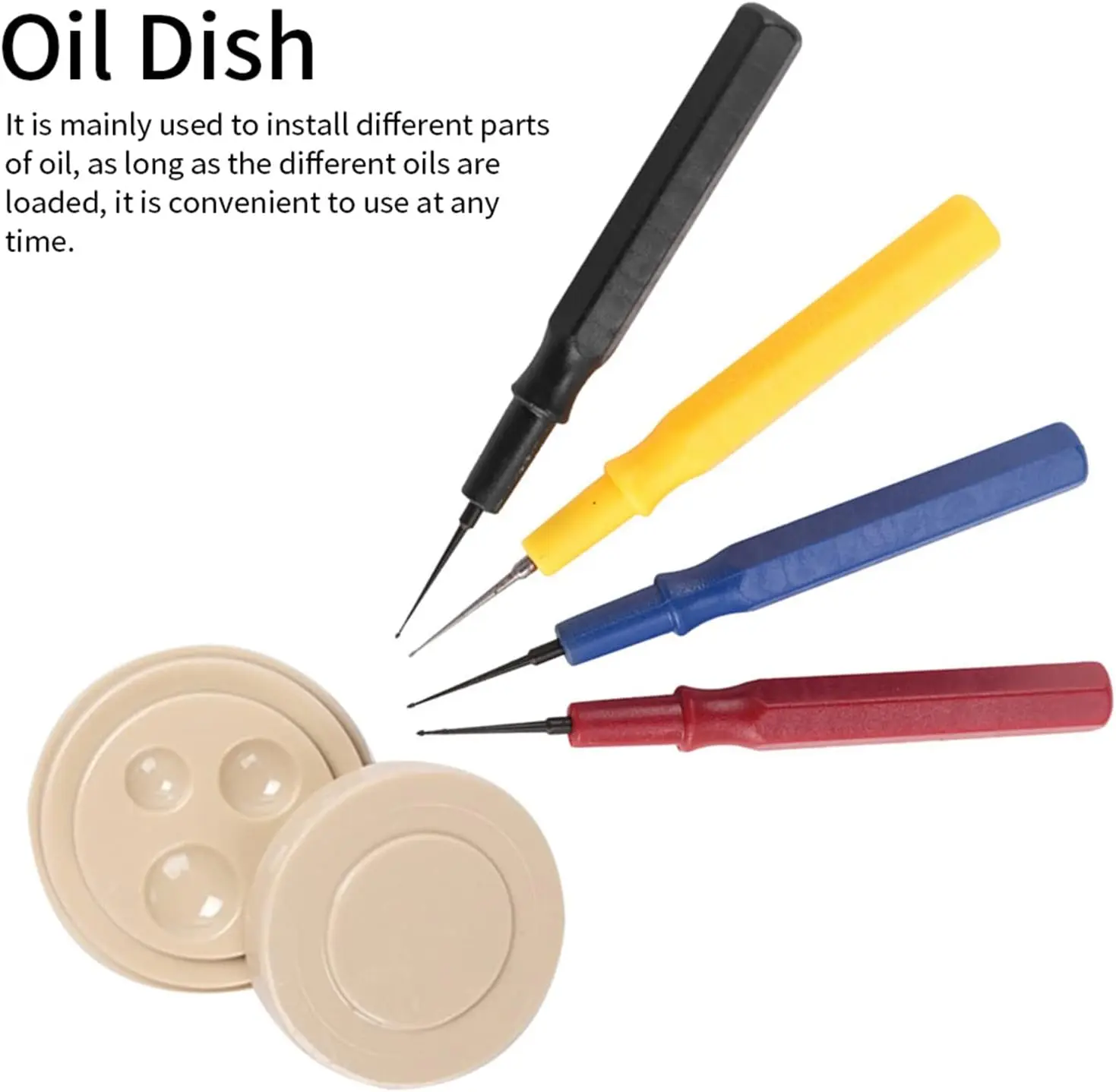 Professional Watchmaker Tools 4 Oiler Pen and 1 Oil cup 1set Applying Lubricants Kit For Watches Part Maintenance & Repiar Tool