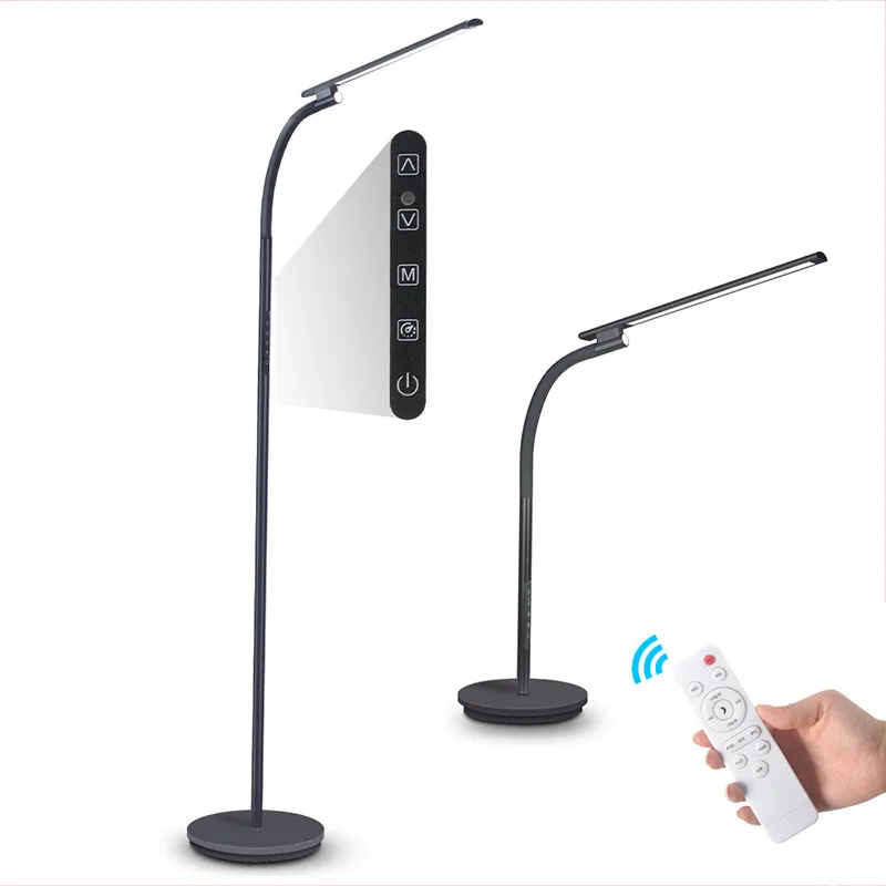 

Eye Protection Floor Lamp With Remote Control Timing For Children's Room Piano Lamp, Bedroom Minimalist Telescopic Desk Lamp