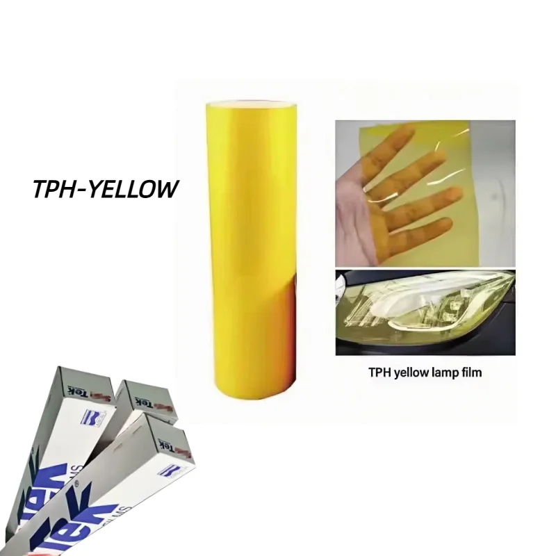 

Suntek TPH Yellow Car Lamp Film Car Headlight Taillight Fog Light Tint Film Yellow Light Protective Film Sticker Anti Scratch