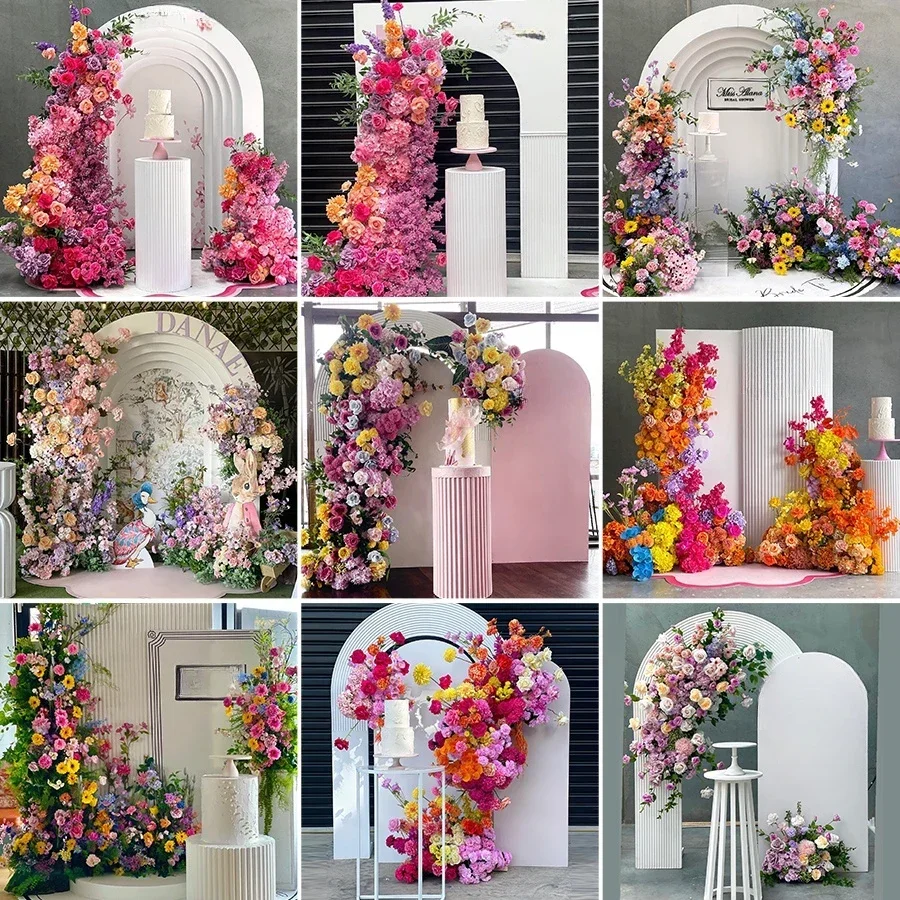 Wedding Arches Artificial Flower Handwork Arch for Backdrop Decor