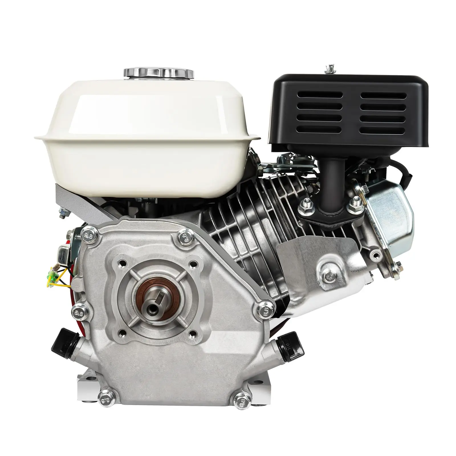 [عيد الميلاد] محرك غاز 6.5Hp عمود أفقي، 200Cc 4 السكتة الدماغية Ohv محرك غاز بديل من الدرجة الصناعية متوافق مع Honda Gx1