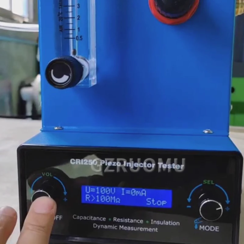 CRI250 Common Rail Diesel Fuel Piezoelectric Injector Simulator Tester AHE Dynamic Lift Stroke Measuring Instrument Tool 220V