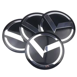 4pcs 56mm Car Wheel Center Hub Caps Cover Emblem Sticker For KIA K2 K3 K5 KX5 GT Forte Rio Optima Sorento Car Accessories