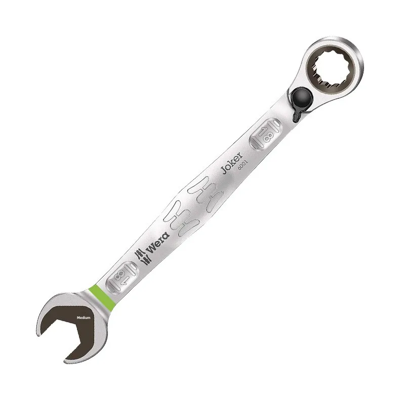 مفتاح ربط بسقاطة ذراع Wera الألمانية ذات الاستخدام المزدوج، مفتاح Meikai 6001 سلسلة مفتاح ربط سريع مستورد