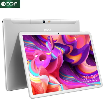 BDF 10,1 Zoll Tablet Android 11 Tablet 4 GB RAM 64 GB ROM 3G 4G Octa Core 8 CPU AI Speed-up 5000 mAh Akku