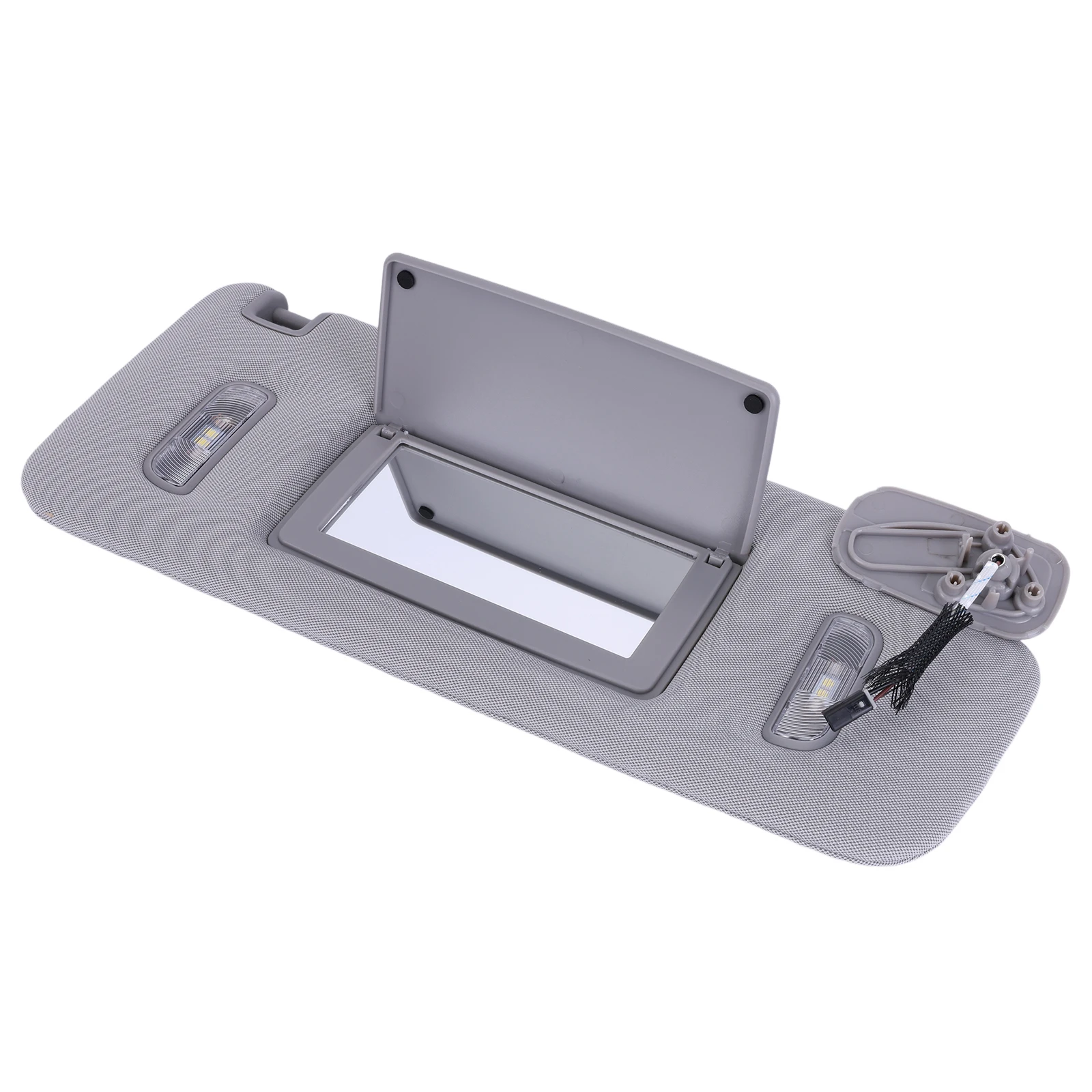 

Applicable passenger side sun visors for Cadillac Chevrolet GMC models 2015 2019 illuminated gray 23459643 23459646