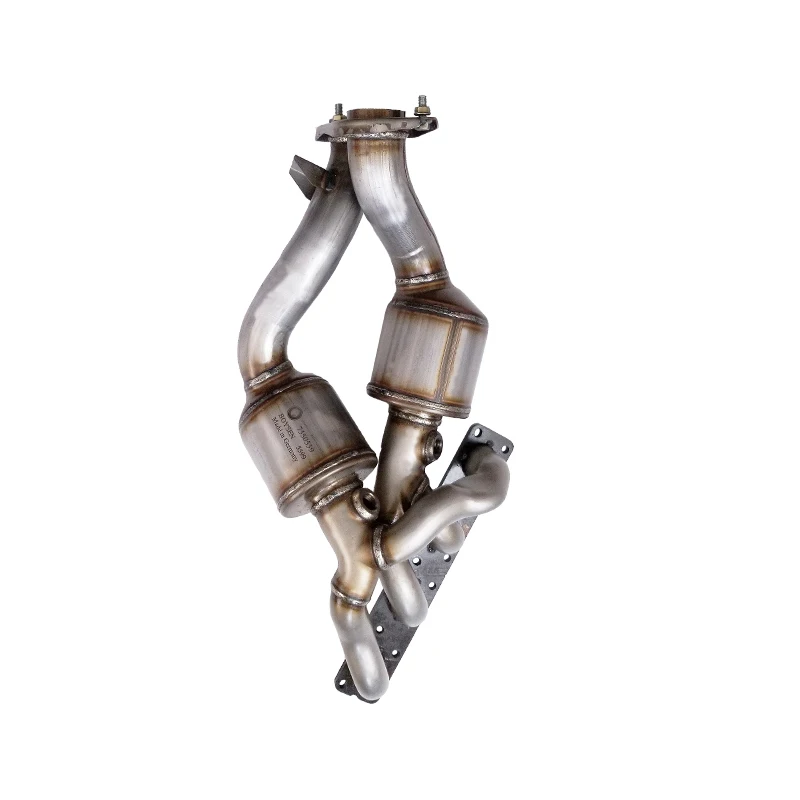 Universal factory high flow three-way OEM EURO5 Stainless Steel Catalytic converter for bmw 520 320