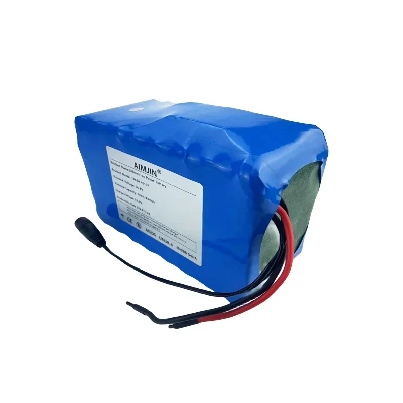Obrázek 6: 14.8V llithium 4S10P baterie pack 30000mah 444wh s 50A bms pro invertor chytrý robot high-power aparatura alpd