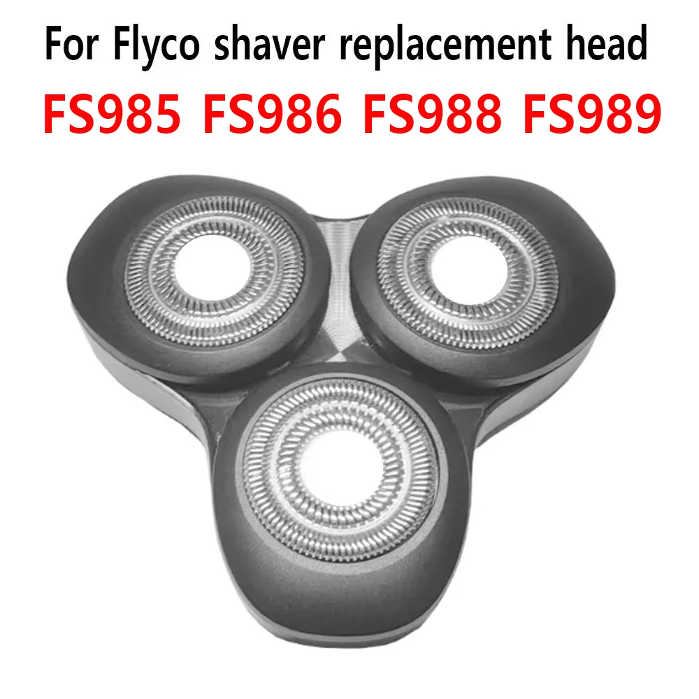 For Flyco Razor Head FS985 FS986 FS988 FS989 Electric Razor Blade Shaver Head