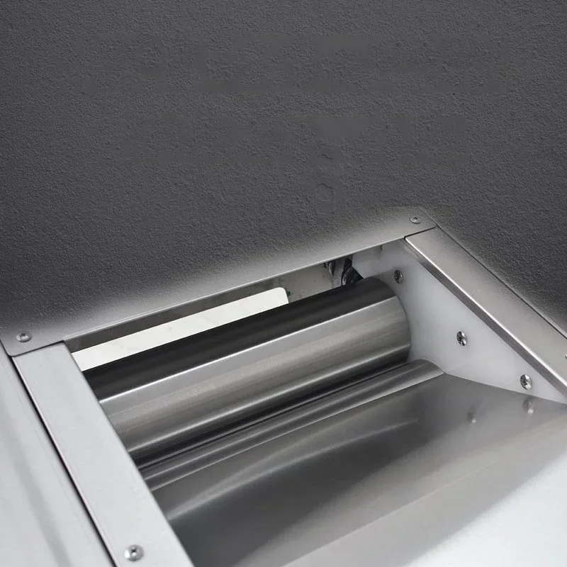 Macchina per noodle da tavolo ad alta velocità Panini al vapore con rulli in acciaio inossidabile Impastare l'impasto del pane tostato Ramen