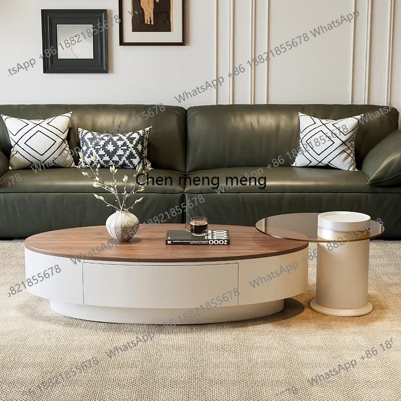 

Z136Italian Premium Coffee Table Simple Display Trendy Unique Coffee Table Design Storage Mesa De Centro Sala Living Room Furnit