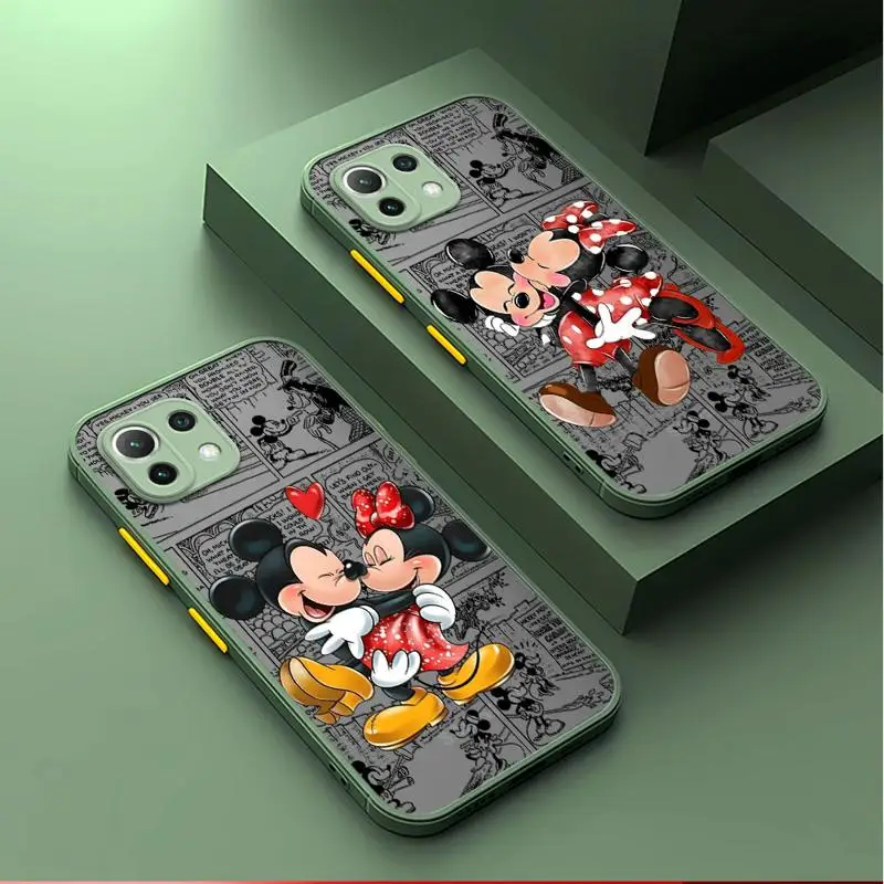 phone case For Xiaomi Poco X5 5G X3 NFC Mi 11 Lite 11T 12 X4 Pro C40 Protective Sleeve Cover fundas Disney Mickey Mouse Animaton