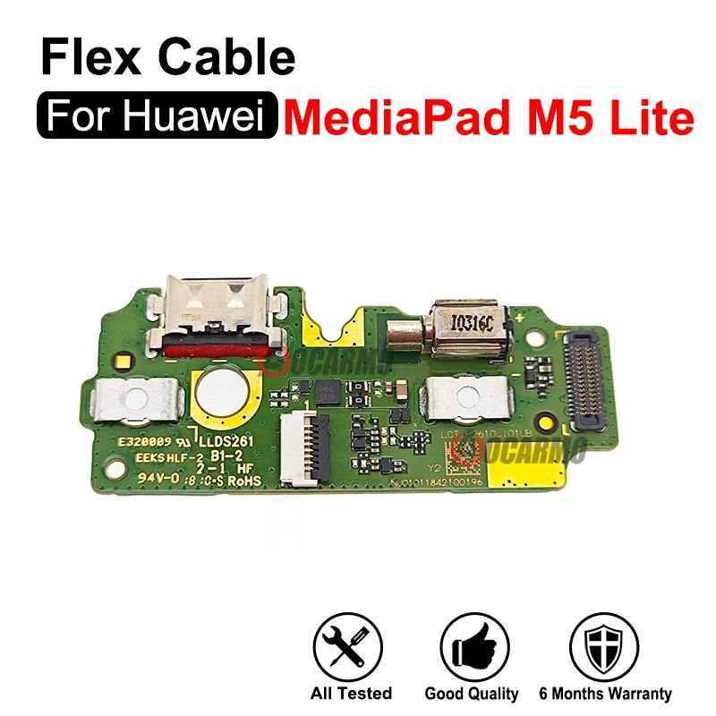 

For Huawei MediaPad M5Lite BAH2-L09 W09 W19 10.1" Charging Port Charger Dock Board Flex Repair Parts