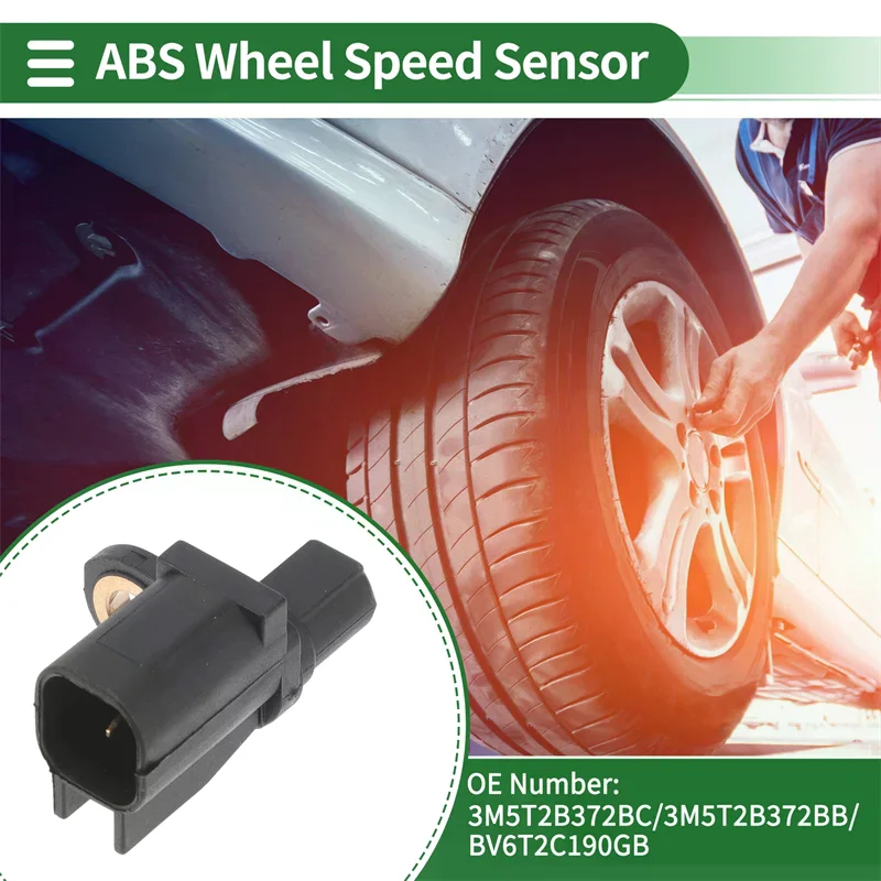 

3M5T-2B372-BC 3M5T2B372BB Датчик скорости заднего левого и правого колеса ABS для CMax Focus Kuga Mondeo C30 C70 S40 V50 Mazda 3 5
