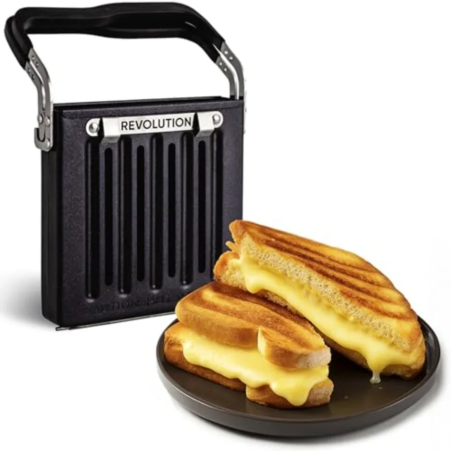 

Toastie Press Works With All Toasters Conveniently Toast Delicious Grilled Cheeses, Quesadillas, and Paninis in Your Toaster