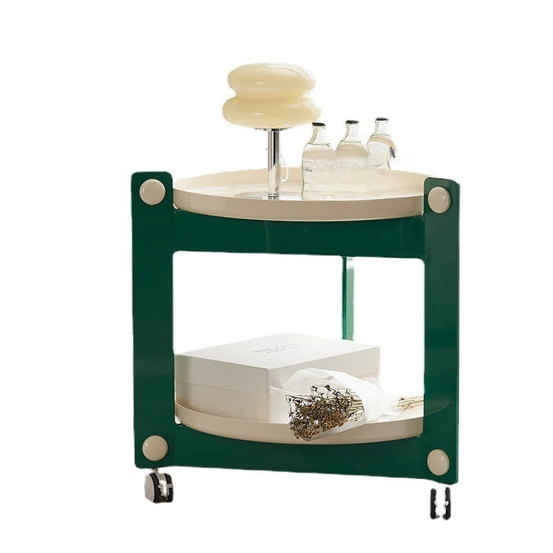 

Creative removable small coffee table Modern simple household small apartment ins sofa side table