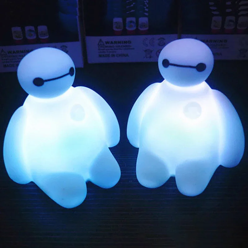 Veilleuse LED de dessin animé pour enfants, lampe colorée, table mignonne, décor de chambre à coucher, cadeau exquis pour enfants, filles