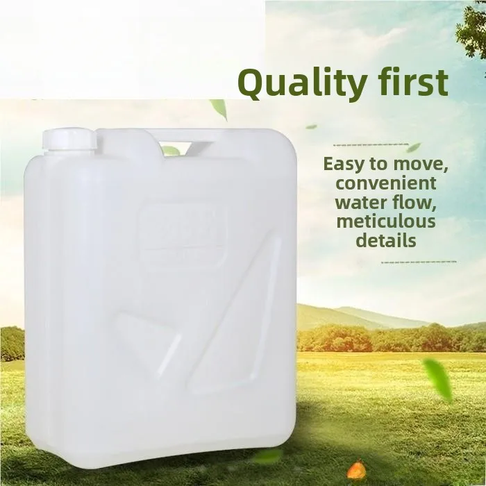 

Large Plastic Barrel White Water Tank Alcohol Storage Container Food ade Glue Pot Household Cleaning Tool Cool Water Buet