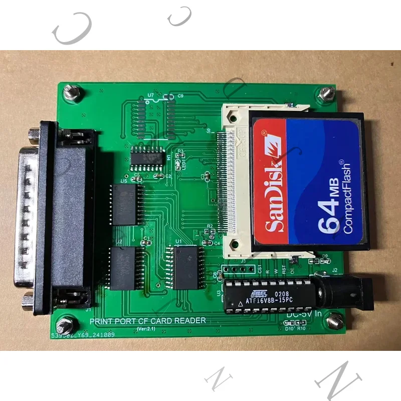 Card Reader CFLPT, Print Data Backup, And Parallel Port Hard Disk Box