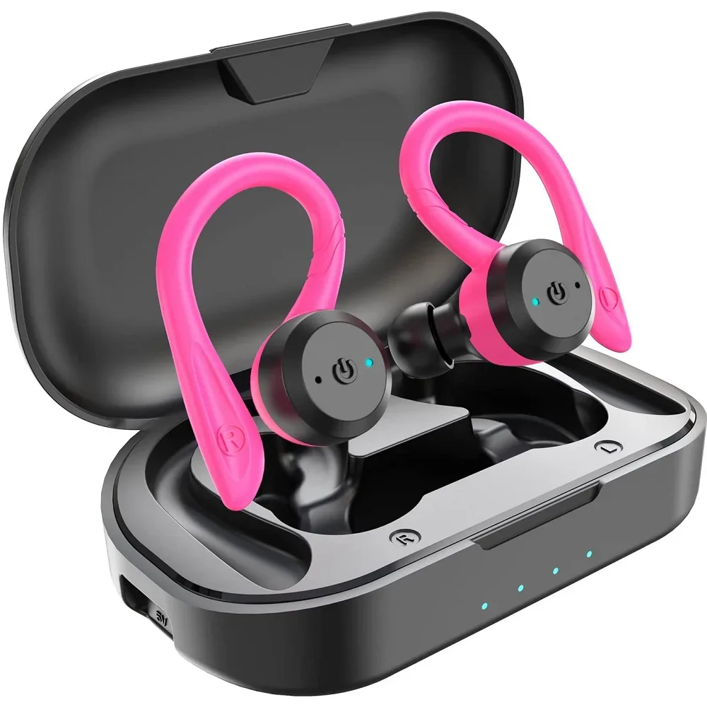 

Wireless Earbuds,Wireless Headphones Running Bluetooth 5.3 Earphones with Mic,Waterproof Ear buds Hifi Stereo,Headsets for Sport