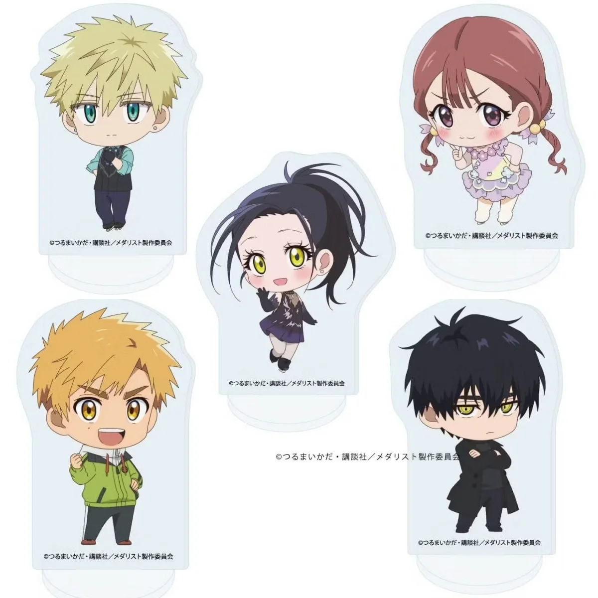 

Anime Medalist Yuitsuka Clear Acrylic Stand Personalized Cartoon Character standing Printing Photo Standees Accessories Gifts