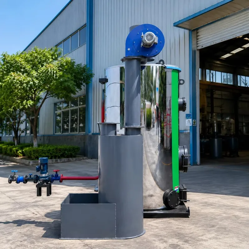 Fire Tube Low Pressure Industrial Vertical Automatic Oil/Gas-Fired Energy Saving Carbon Steel High Safety Hot Water Boiler