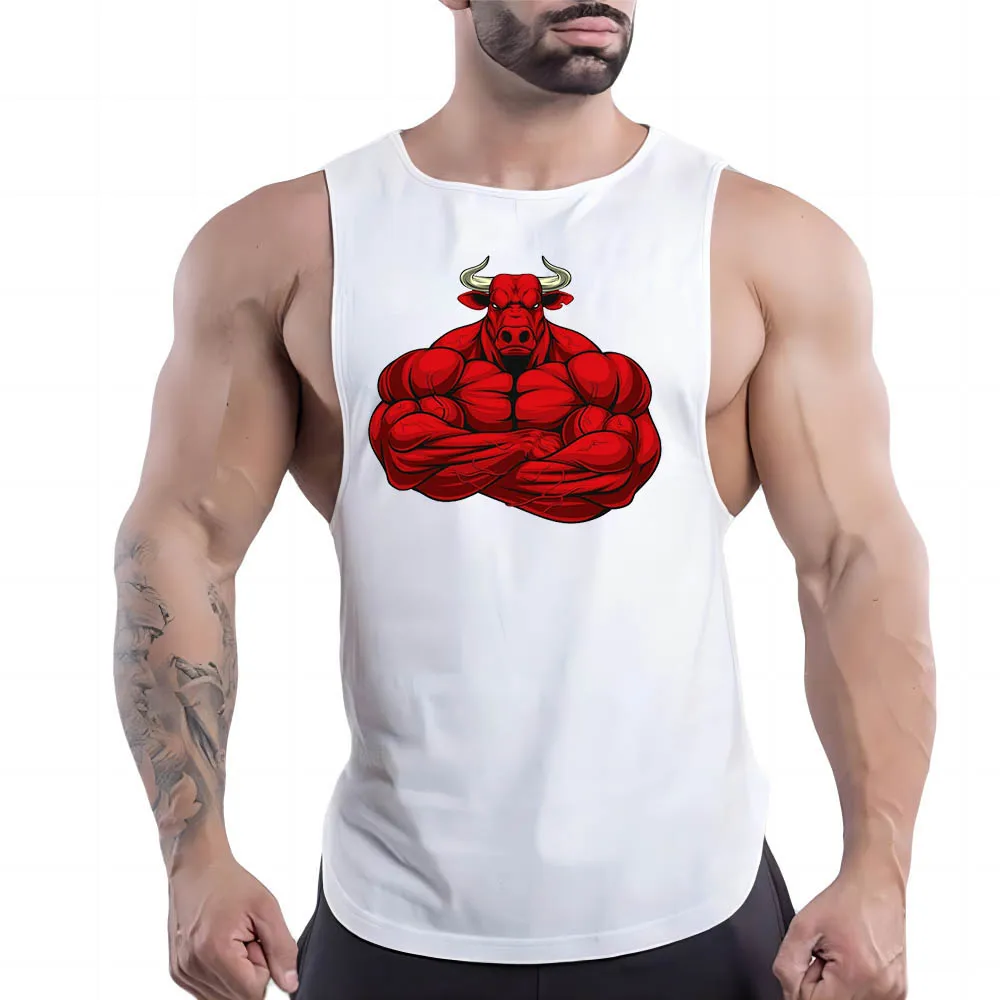 Quick Dry Sleeveless Shirt Basketball Outdoor Fashion Leisure Breathable Four Seasons Y2k Sport Fnaf Gym Clothing Men Tank Top