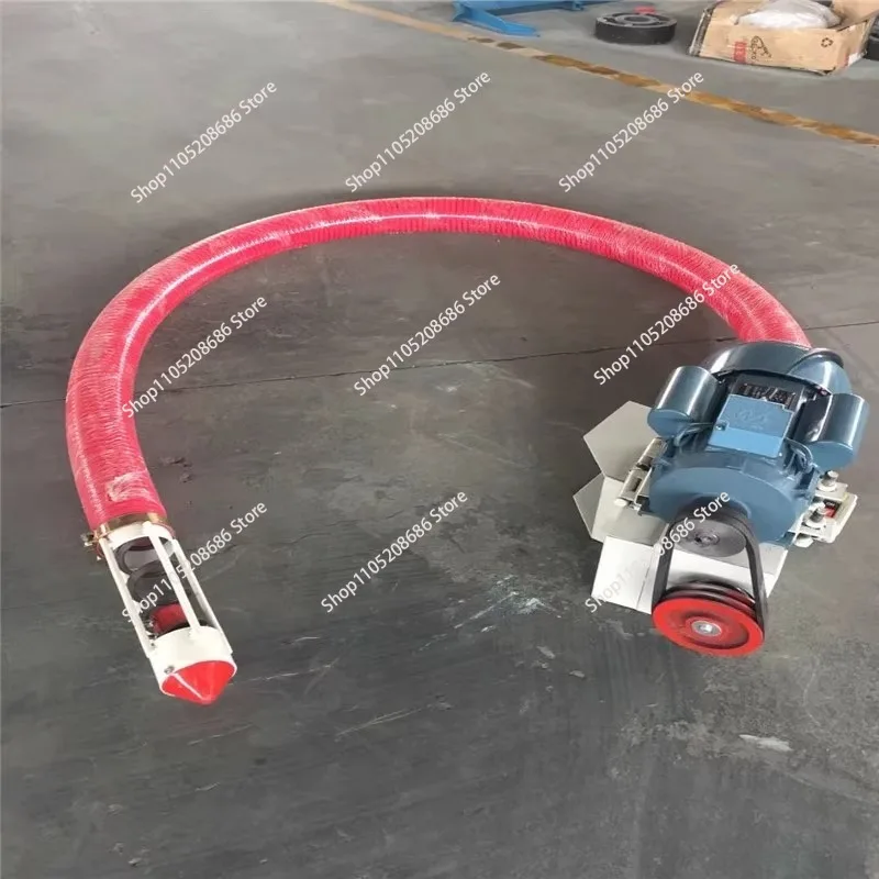 ناقل لولبي مرن/ناقل رفع المسمار/آلة نقل الحبوب الزراعية #4