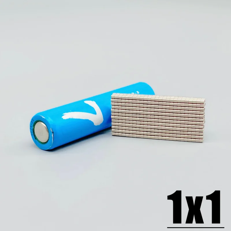 2000pcs 1x1mm Magnet N35 NdfeB Neodymium Magnet Round Shape Permanent Magnetic Imanes Magnets 1*1 Magnet Accessory