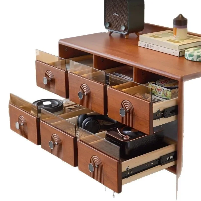 

Medieval dining side retro wall integrated storage household solid wood locker