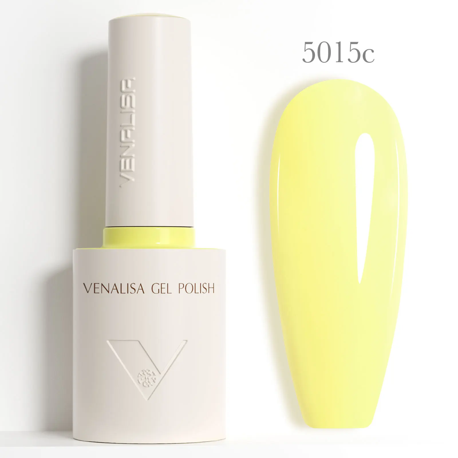 1pc Venalisa Nagel Gel Polnisch Milchig Weiß Halb Transparent Hema Frei Soak Off UV LED Gel Lack Weichen Pinsel runde Form Pigment