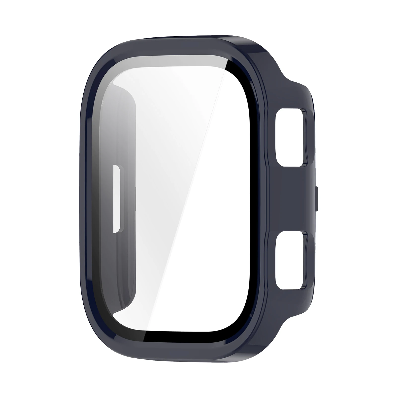 For Huami BIP Max Glass+Case Protective Case Wear Resist Anti-Scratch Screen Protector Tempered Glass Screen Protector