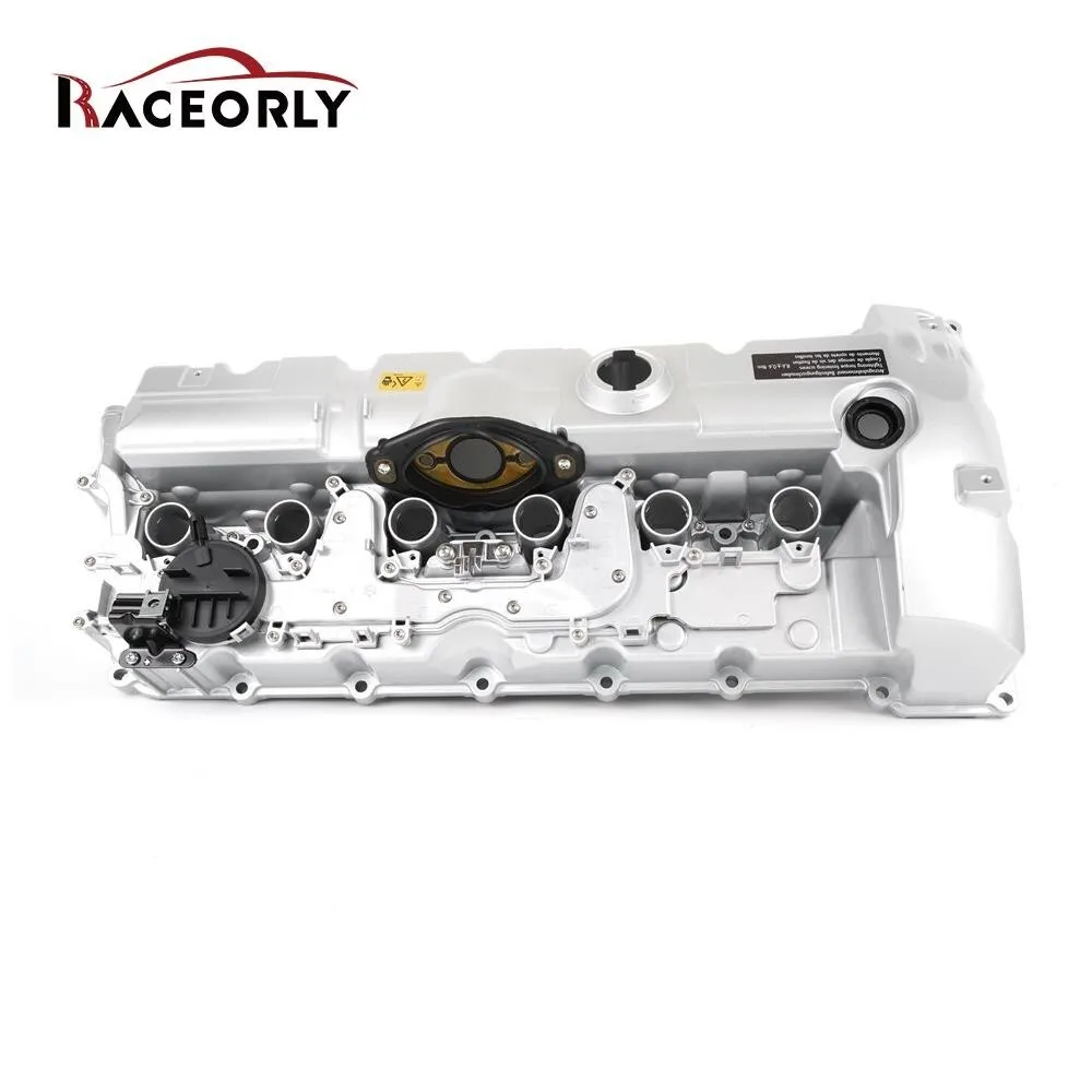 RACEORLY غطاء صمام الألومنيوم لسيارات BMW E70 E82 E90 E91 328i 528i X3 X5 Z4 N52