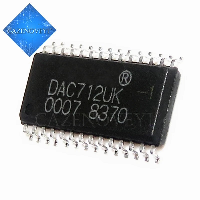 10pcs/lot DAC712U DAC712 SOP-28 In Stock