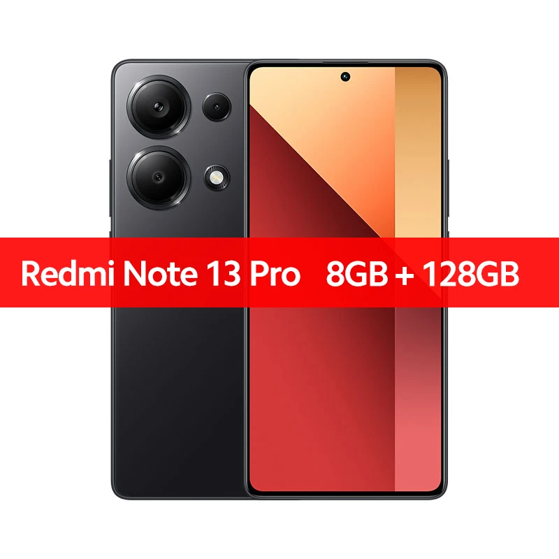 Global Version Xiaomi Redmi Note 13 Pro MediaTek Helio G99-Ultra 200MP OIS Camera 67W Turbo Charging 6.67" AMOLED display NFC
