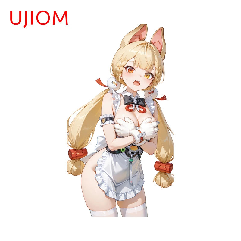 UJIOM Zenless Zone Zero Alice Hot Alluring Graffiti Wall Sticker Premium Design Sunscreen Decals High-Quality Adhesive Wallpaper