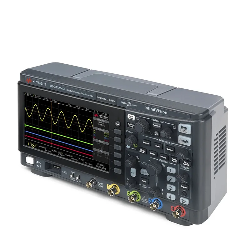 Hot Sale Keysight DSOX1204G Digital Oscilloscope Dual/ Four-Channel for Accurate Measurement & Analysis of Instruments