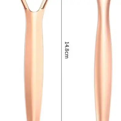 

Stainless Steel Tongue Scraper for Fresh Breath Dental Oral Hygiene Tool to Clean Coated Tongue & Improve Health