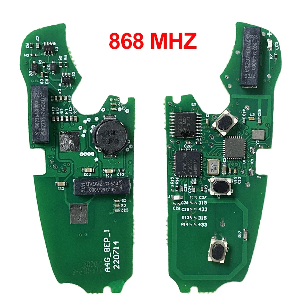 SUPERKEY Smart Fob Flip Key For 2006 - 2015 AUDI A6 Q7 S6 RS6 8E Chip 315 434 868 MHZ 4F0837220AK 4F0837220AF 4F0 837 220AF