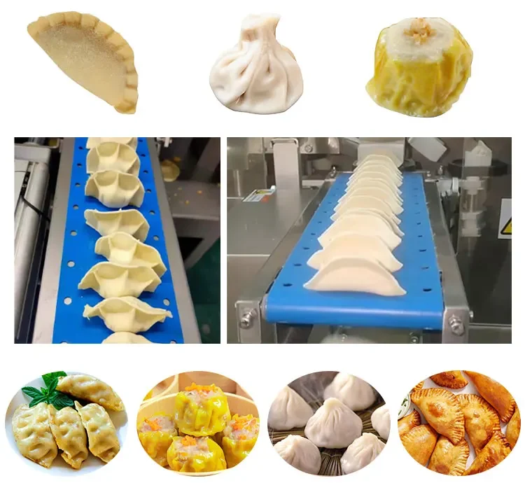 Big Wonton Gyoza Dumpling Empanada Making Machine, Shaomai automático, boa qualidade