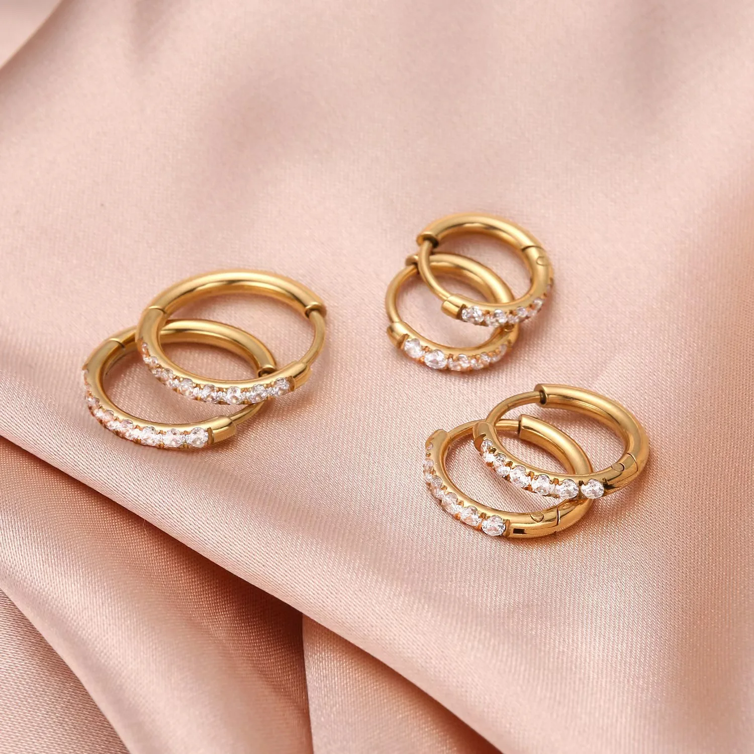 

45 Pairs Customised Earrings Set A Size 8 10 12 mix