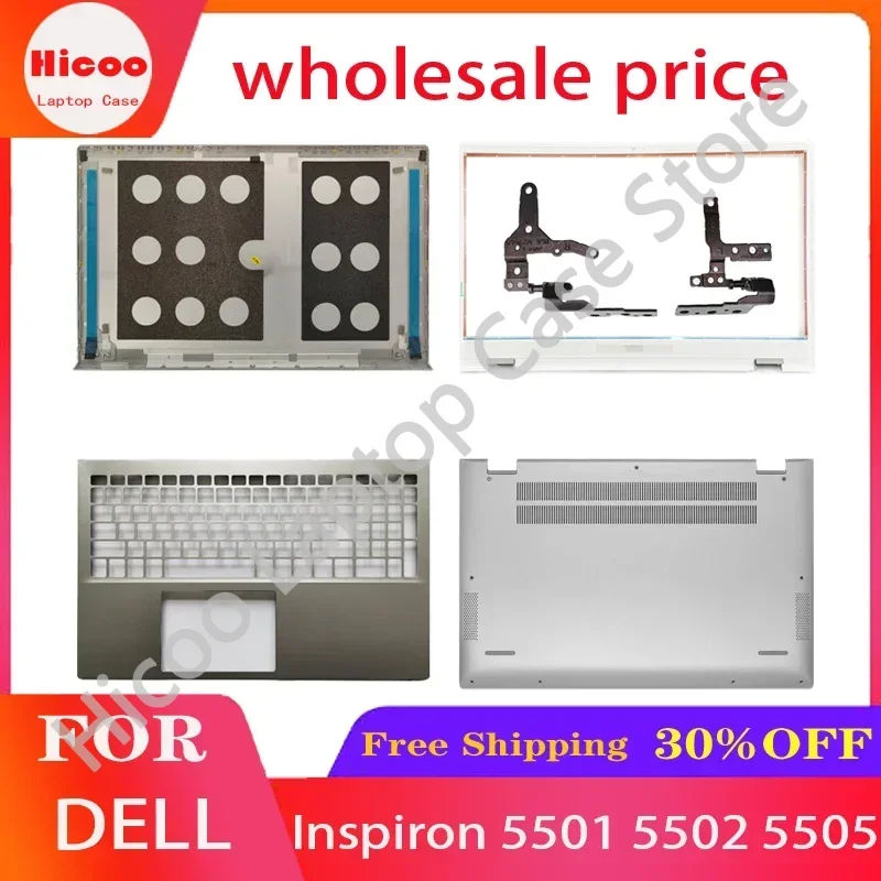 

NEW Original For DELL Inspiron 5501 5502 5504 5505 LCD Back Cover Bottom Case Lower Case Rear Lid Top Case 0MCWHY 0DXN80 0PK1Y2