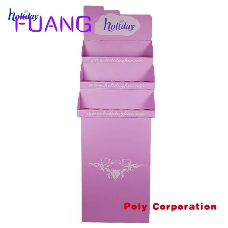 Dekorative Pappe Friseursalon Farb regal, Haar bürste Bogen Display Stand Rack