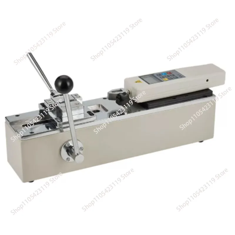 1PC Manual horizontal test stand force gauge test stand HPH 500N Load,Effective travel 150mm, digital display pull rally+fixture