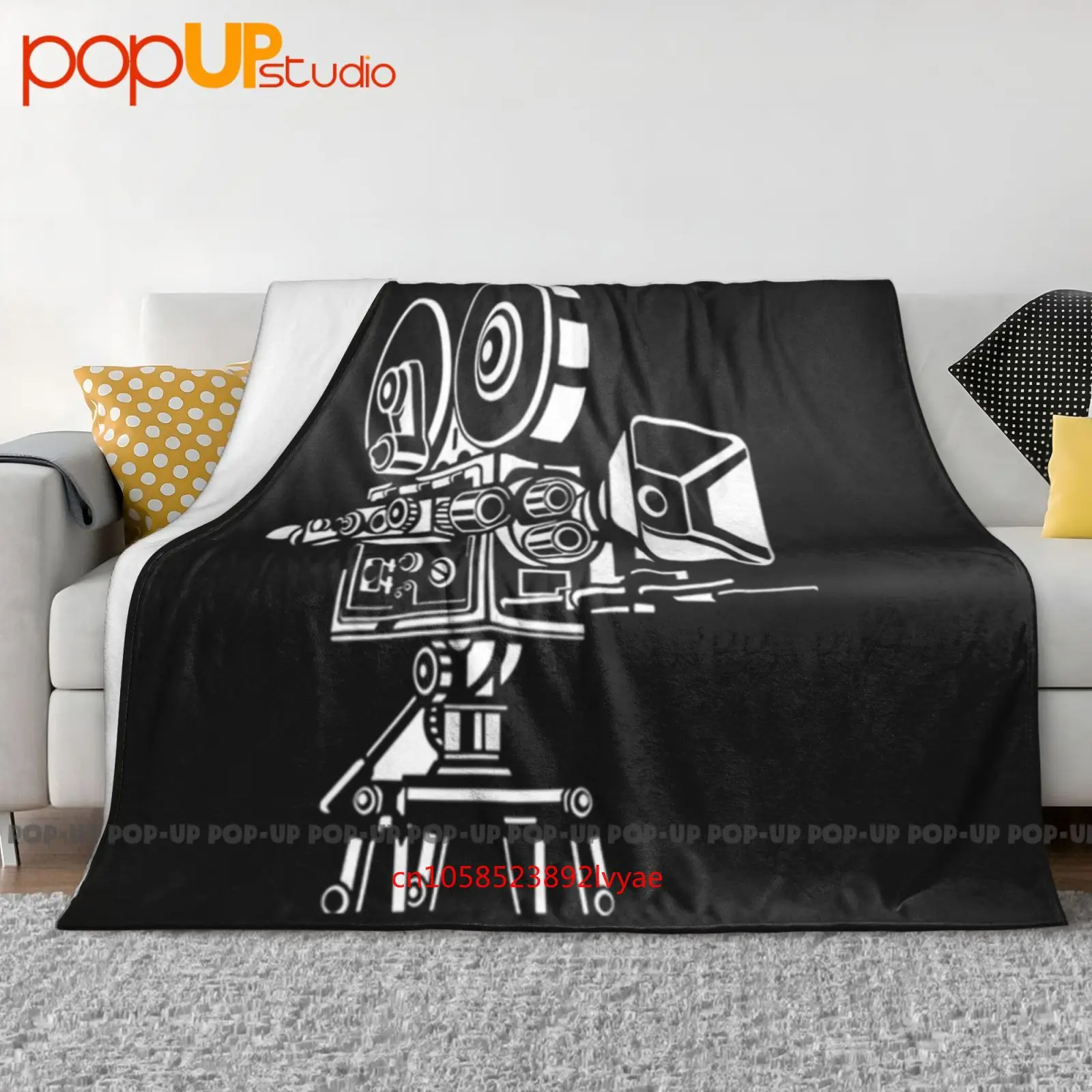 

Film Camera Cinemascope Movies Cinema Ultra-Soft Blanket Quilt Winter Sofa Cover Bed Covers