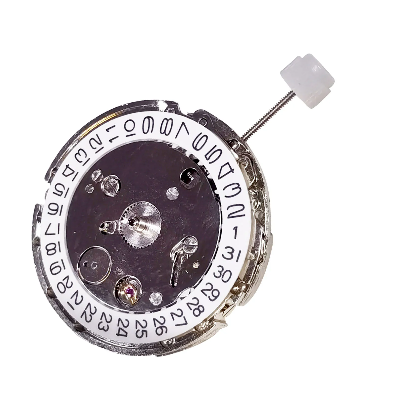 Automatic Watch Movement 3 Hands for Miyota 8215 Watch Movement 25.8mm Diameter Calendar Date@3 Watch Movement Replacement