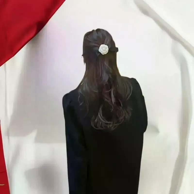 الرجعية كاميليا القوس بروش نسخة كلية نمط المرأة البدلة قميص تنورة موضة تنوعا طوق دبوس بروش الملحقات #4