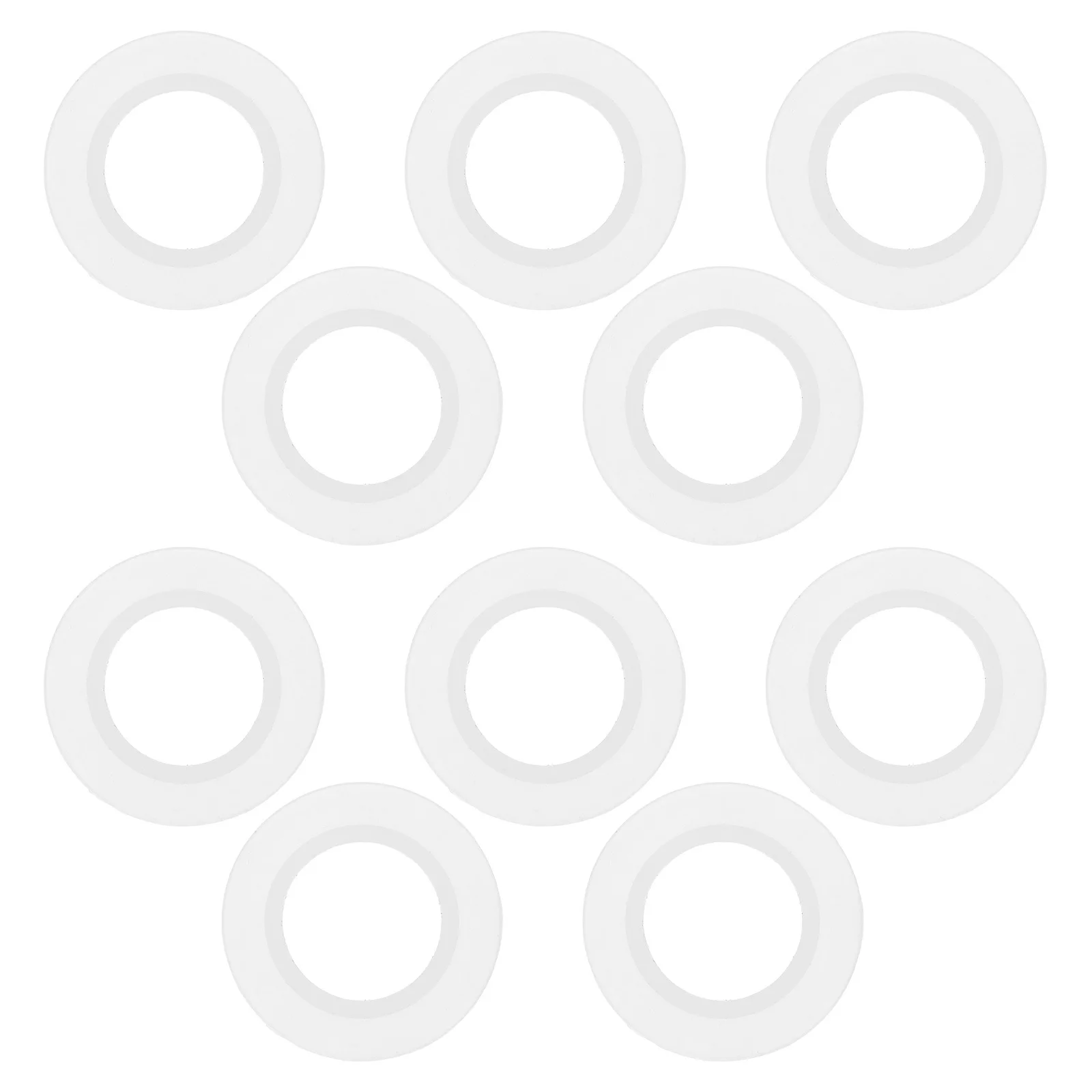 

10 pcs Silicone Sealing Gasket For Sink Drain Stopper Push-Type Pop-Up Wash Basins Replacement Kit Basin Drain Gasket Waterproof
