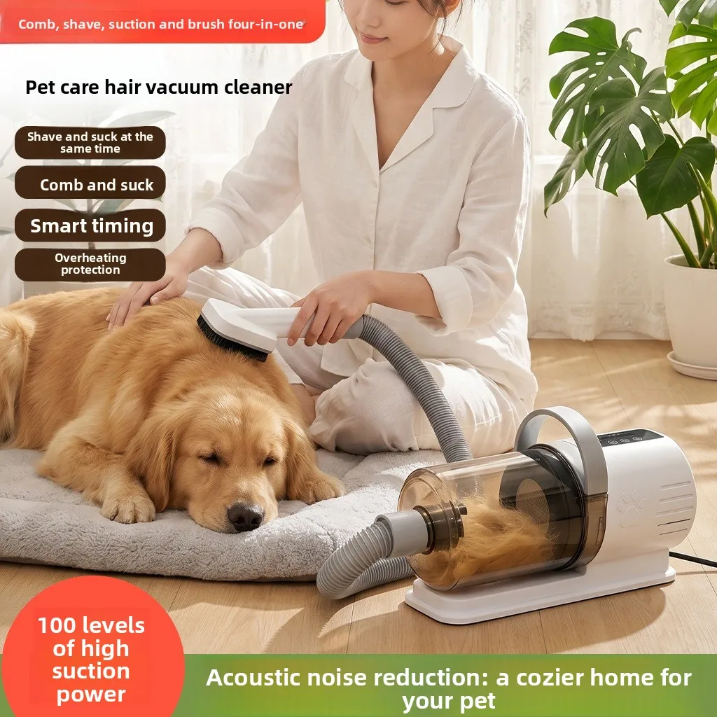 3-in-1 Pet Grooming Vacuum with Hair Suction and Blower, Multi-Function for Dogs Cats, Pet Accessory