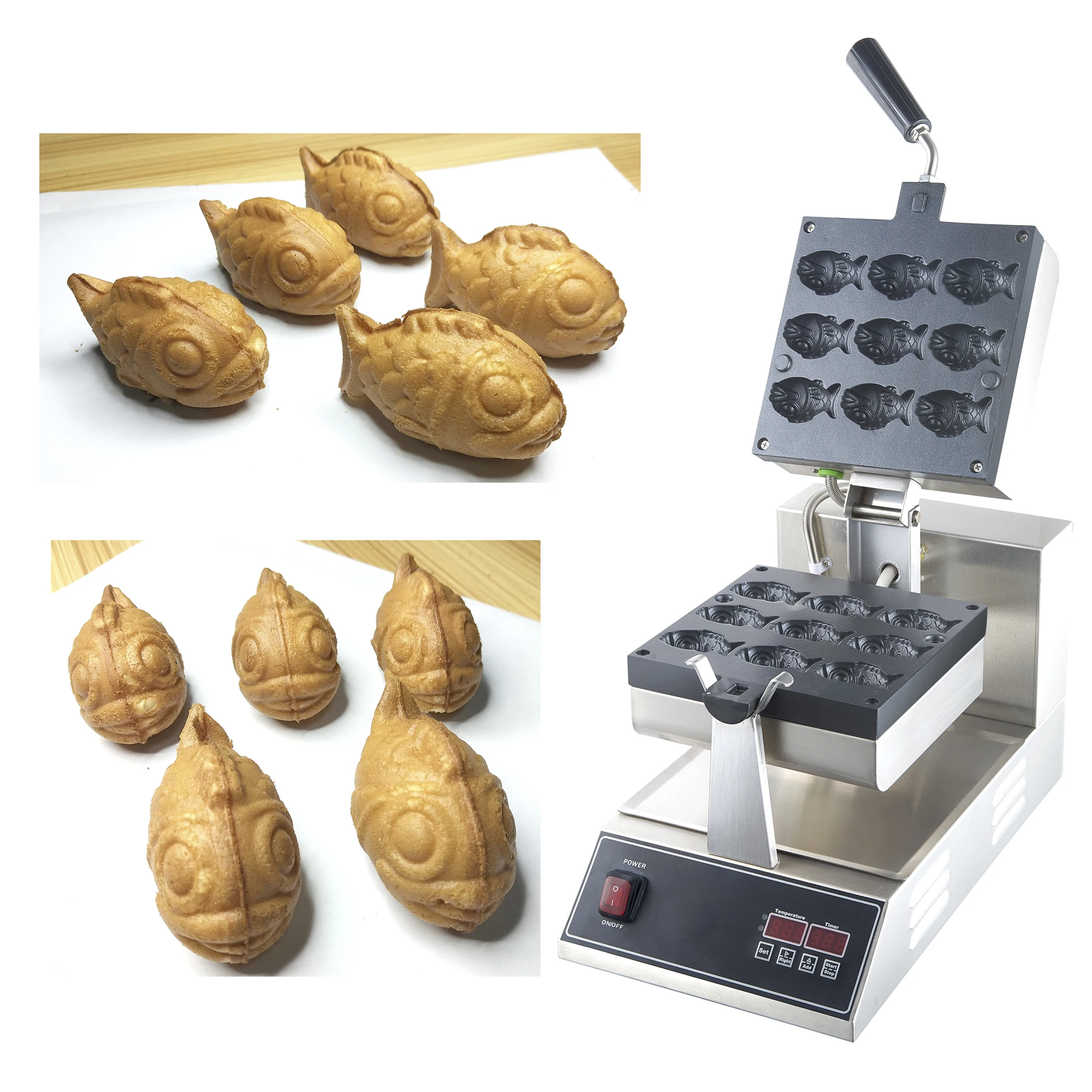 Automatische RVS Commerciële M - Waffle Cone Maker recensie en prijs